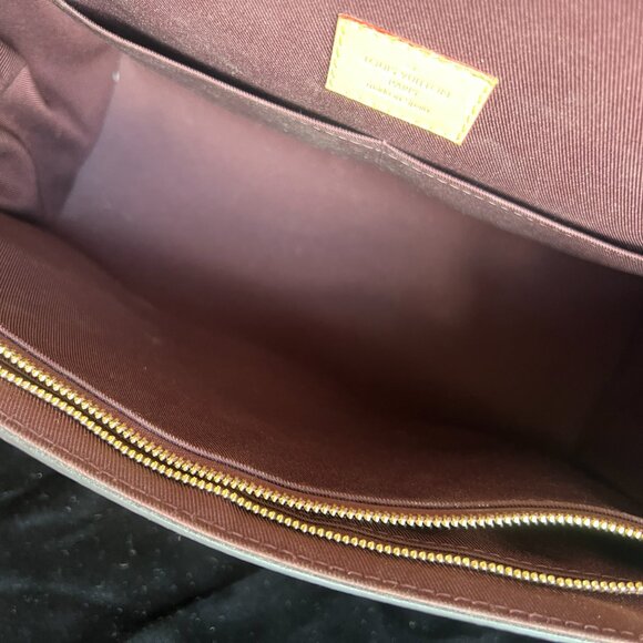 100% Authentic Louis Vuitton Cluny Brown Monogram Canvas Satchel - Picture 6 of 9